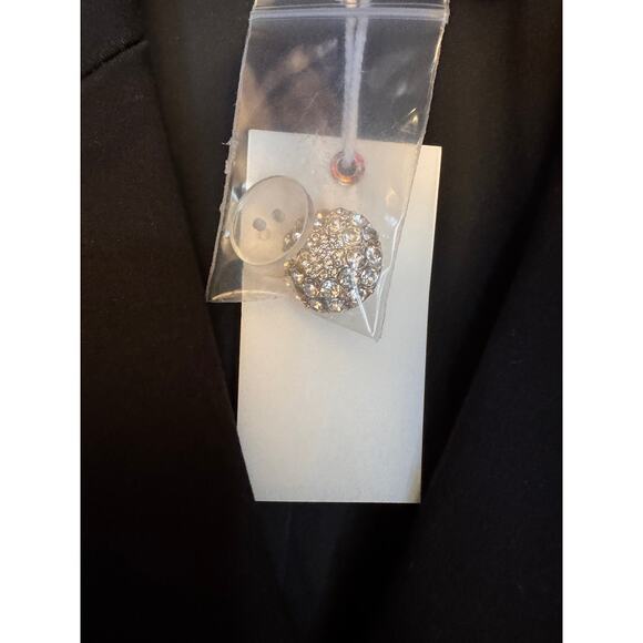 Good American Ponte Embellished Executive Blazer Minidress – Black Size 2XL NEW - Picture 6 of 6